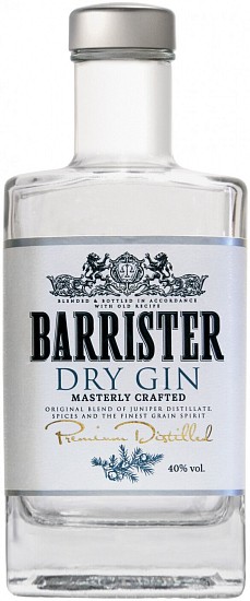 Джин Barrister Dry Gin 0.7